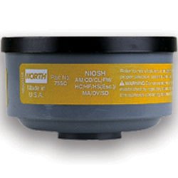 NORTH诺斯 N750052 汞蒸气和氯气滤盒 ESLI