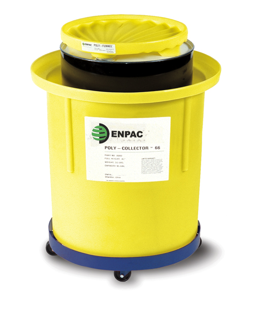 ENPAC盈培科 移动式危险品收集系统66 8001-YE（带钢桶）