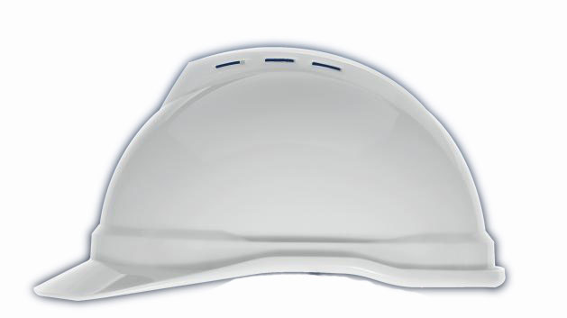 MSA梅思安 V-Gard500ABS豪华型安全帽（白色）（10108993）