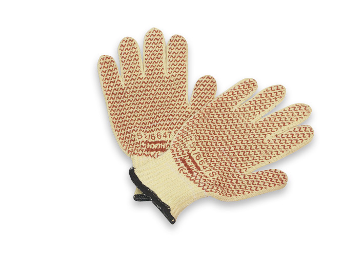 诺斯NORTH 丁腈点塑手套手套（52/6647-M）