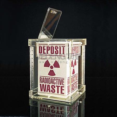 Nalgene耐洁 放射线样品储存 large Beta Waste Shields 放射性废物缸 6745-9024