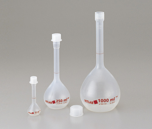 VITLAB PMP量瓶（带塞子）VITLAB PMP メスフラスコ（キャップ付）FLASK VOLVMETRIC