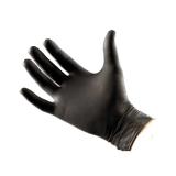 ammex爱玛斯一次性黑色丁腈手套（无粉 防滑型）-GPNBC46100(L)