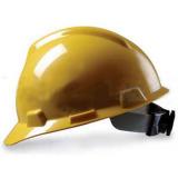 V-Gard标准型安全帽 PE 易拉宝帽衬 黄色 PVC吸汗带 （9112929）