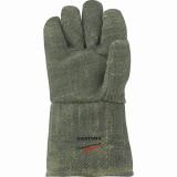 CASTONG卡斯顿 绿色斜纹布（手掌）五指手套500℃（GAAA25-45）