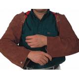威特仕WELDAS 保护手臂和肩部的咖啡色皮手袖 型号44-7022