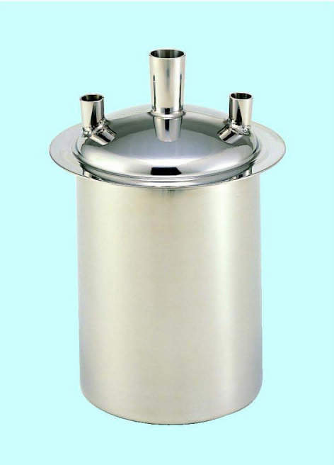 ステンレス反応タンク　２Ｌ|||三ツ口平底　常圧用/不锈钢反应罐2L | | |三口平底常压
