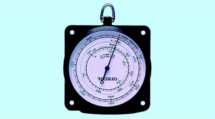 アナログ高度・気圧計|||№４０００/模拟海拔晴雨表| | |№4000 