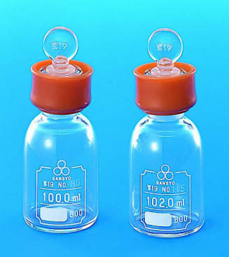 三商印　定量ふらん瓶|||ゴムカラー　１０２ｍｌ/山椒标记定量弗兰瓶| | |橡胶颜色102毫升