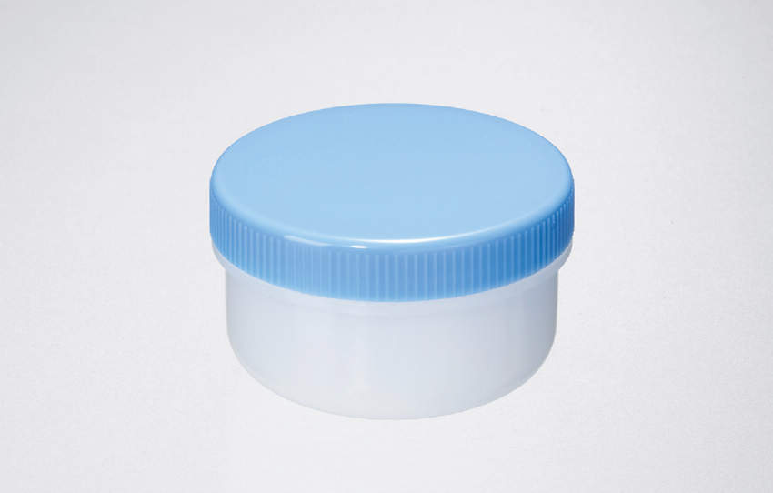 軟膏容器　Ｍ缶　滅菌済　フタ：青|||Ｅ－３５　５００入/无菌盖膏容器M：蓝色| | | E-35 500输入
