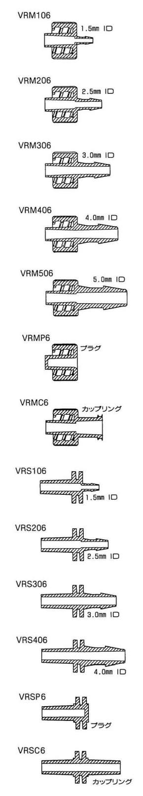 ルアーフィッティング|||ＶＲＳ４０６　１０入/鲁尔接头| | | VRS406 10输入