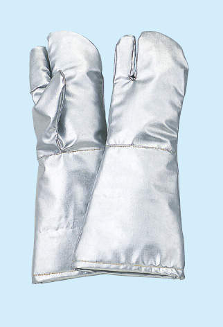 ノーメックスアルミ蒸着耐熱手袋|||ＭＴ７６１　１双入/Nomex纤维铝气相沉积耐热手套| | | MT761 1双输入