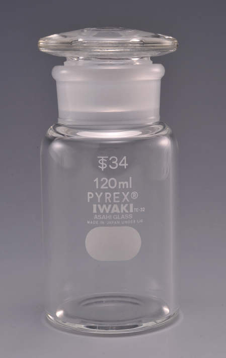 共通試薬瓶広口　白　１２０ｍｌ|||１５８５Ｓ－ＢＴ１２０/通用试剂瓶广口白色水120ml | | | 1585S-BT120 