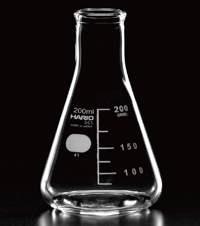 ハリオ　三角フラスコ|||５０００ｍｌ/哈里欧锥形瓶中| | |5000毫升的