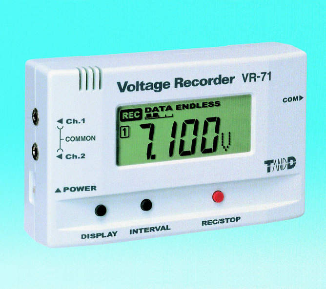 Ｔ＆Ｄ　電圧ロガー|||ＶＲ－７１/T＆D电压记录仪| | | VR-71 