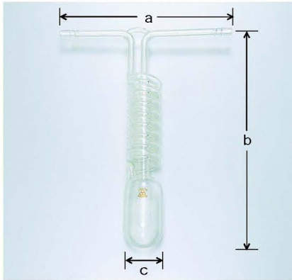 凝集用トラップ|||下部球容量　５０ｍｌ/