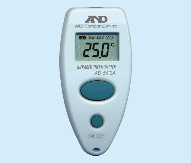 Ａ＆Ｄ　赤外線放射温度計|||ＡＤ－５６１３Ａ　青/A＆D红外测温仪| | | AD-5613A蓝色