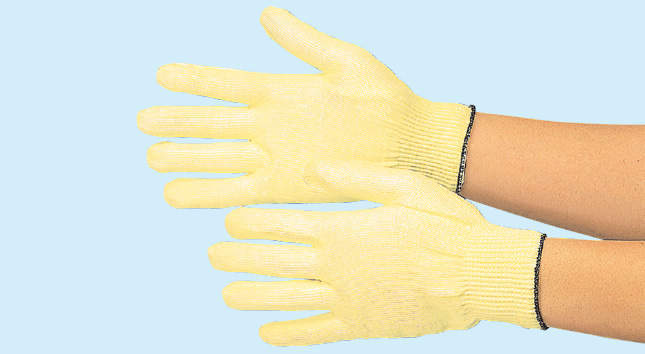 ケブラー耐切創手袋　１０双入|||インナー用　ＭＴ９００　ＬＬ/| |内蒙古MT900 LL | 10双项缠绕芳纶手套耐切