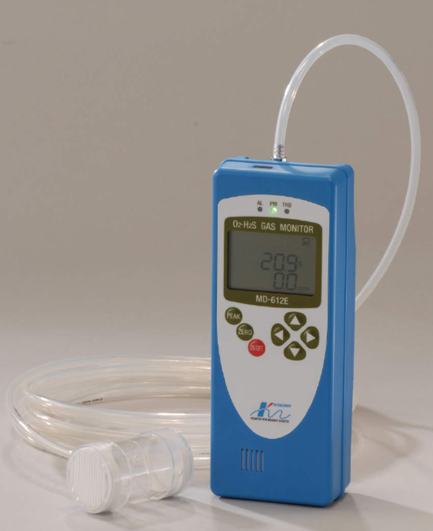 光明　酸素・硫化水素測定器|||ＭＤ－６１２Ｅ/光明氧气和硫化氢测量仪| | | MD-612E 