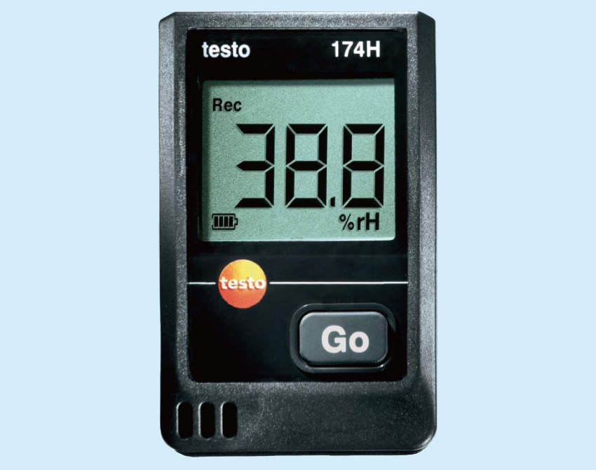 テストー　温度・湿度データロガ|||ｔｅｓｔｏ１７４Ｈ/德图温度和湿度数据记录仪| | | testo174H 