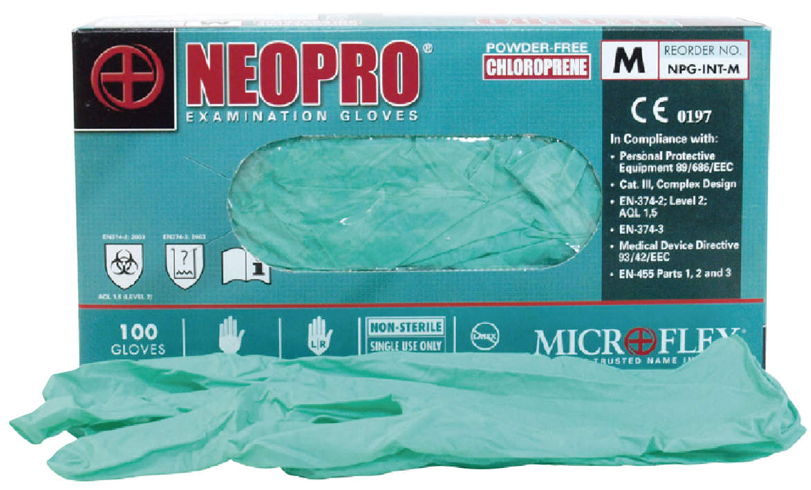 ネオプロノンラテックス手袋|||ＮＰＧ－ＩＮＴ－ＸＬ　１００入/新专业的非乳胶手套| | | NPG-INT-XL 100输入