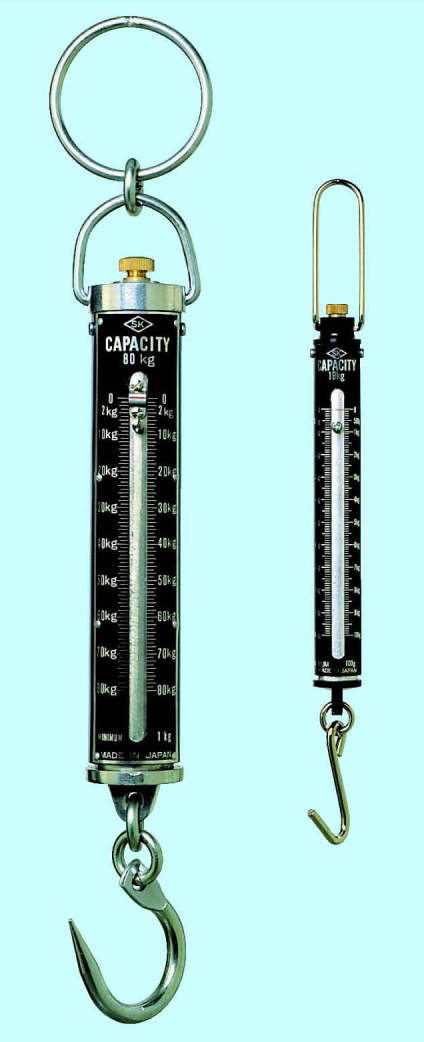 懸垂指示ばね式筒形手秤|||１２ｋｇ/暂停指令弹簧圆柱手掌秤| | |12公斤的