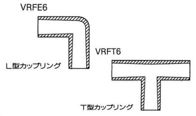 ルアーフィッティング|||ＶＲＦＴ６　１０入/鲁尔接头| | | VRFT6 10输入