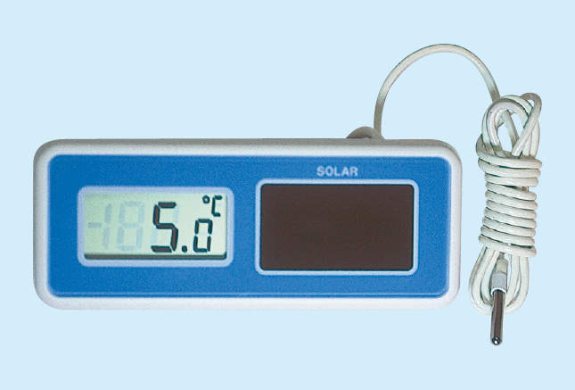 熱研　ソーラーデジタル温度計|||ＳＮ－１００/