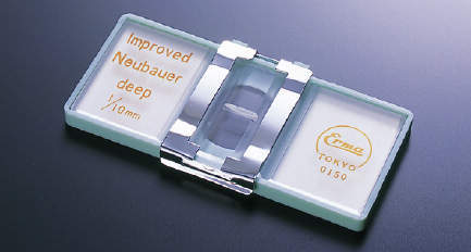 改良型ノイバウエル血球計算盤|||ﾌﾞﾗｲﾄﾞﾗｲﾝ　JHS　盤のみ　03-202-3/03-202-3唯一的新娘线JHS板|改进Noibaueru血球| | 