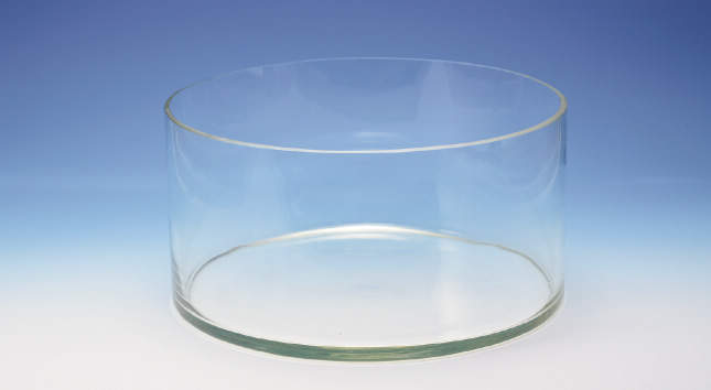 丸形水槽　ガラス製|||口摺り　２４０×１２０ｍｍ/圆形玻璃鱼缸| | | 240×120口滑动