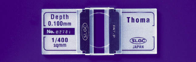 ＳＬＧＣ　トーマ血球計算盤|||Ａ１０７　盤のみ/A107板| SLGC托马计数室| | 