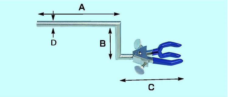 クランク型両開きクランプ|||特小　使用径０～２５㎜/0-25毫米的专门小直径用途|曲柄式双门钳| | 