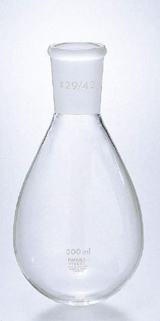 IWAKI　共通摺合せナス型フラスコ|||ＮＡＳＵＧＪ－ＦＫ２０－１５/IWAKI常见的滑动适合圆底烧瓶并| | | NASUGJ-FK20-15 