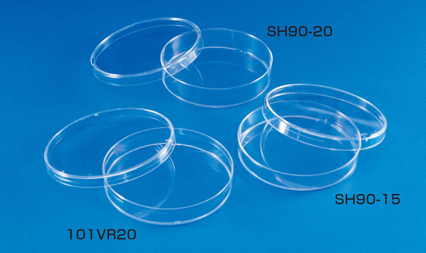 IWAKI　滅菌プラスチックシャーレ|||ＳＨ９０－１５ＡＮ　５００入/IWAKI无菌塑料培养皿| | | SH90。第十五500输入