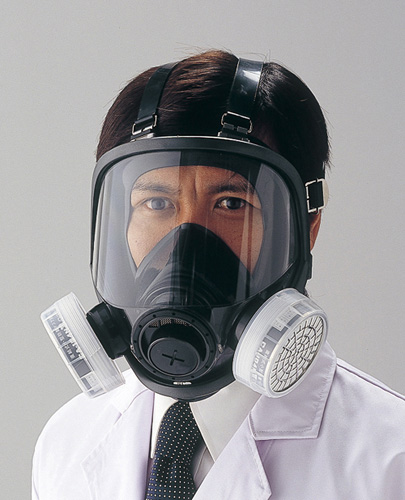 防毒口罩（低浓度用0.1%以下）  防毒マスク(低濃度用0.1％以下)  RESPIRATOR