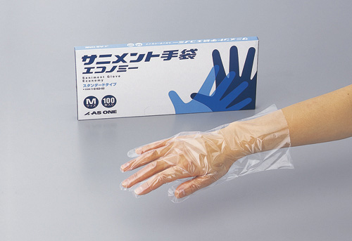 PE手套（经济型）  ラボランサニメント手袋（エコノミー）  LABORAN® GLOVES PE
