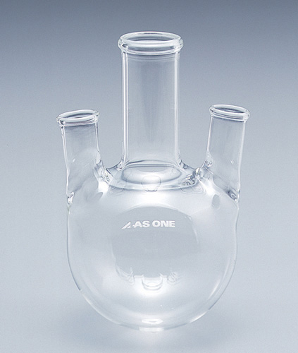 三口玻璃烧瓶  三口ガラスフラスコ  FLASK GLASS