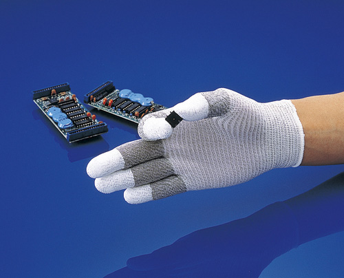 防静电最尖端手套（特殊无缝型）  制電ライントップ手袋(特殊シームレスタイプ)  GLOVES FOR CR