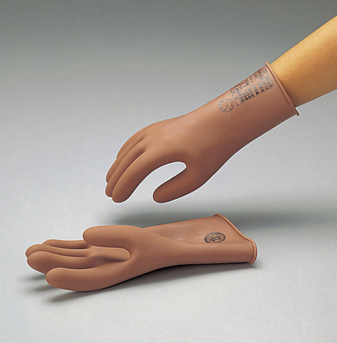 低压用橡胶手套  低圧用ゴム手袋  GLOVES ELECTRO RESISTANT