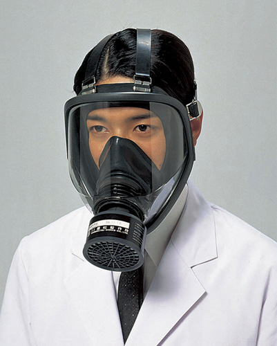 直接式防毒面罩（中浓度用1%以下）  直結式防毒マスク(中濃度用1％以下)  RESPIRATOR