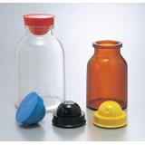 プラ散薬瓶　茶|||３００ｍｌ　キャップ・ラベル付/塑料粉末药瓶茶| | |300毫升帽标记