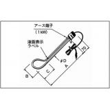 八光　投込みヒーター　Ａ型|||AWA1505　水用　単相100V　500W/发酵浸入式加热器型A | | | AWA1505水为单相100V 500W 