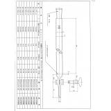 共通クロマト管　１２×３００|||１５／２５　硝子コックＧ－２付/常见色谱管12×300 | | | 15/25 G-2玻璃公鸡