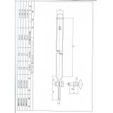 クロマトグラフ管　１５×３００|||硝子コック付/色谱管15×300 | | |玻璃公鸡