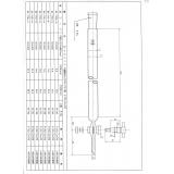 共通クロマト管　１２×３００|||１９／３８　ＰＴＦＥコック付/常见色谱管12×300 | | | 19/38 PTFE公鸡