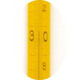 標準棒状温度計　黄バック|||６号　メーカー検査器差表付/标准棒温度计黄背| | | 6日发行厂商检查表