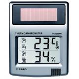 ソーラーデジタル温湿度計|||ＰＣ－５２００ＴＲＨ/太阳能数字温湿度计| | | PC-5200TRH 