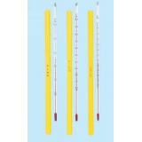 アルコール棒状温度計|||－５０～５０℃　３００㎜/酒精粘温度计| | | -50〜50℃300毫米