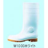 安全長靴　Ｗ１０００|||ホワイト　サイズ指定/安全靴W1000 | |白色尺寸规格